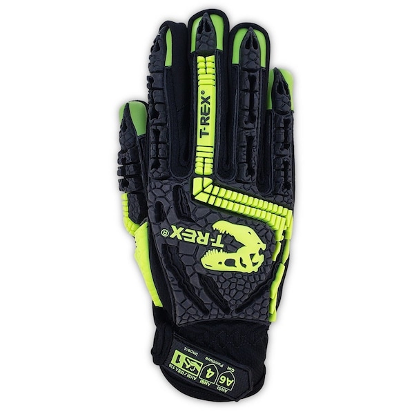 TREX Windstorm Series TRX742 CoolMesh Back Syntec Palm Impact GloveCut Level A6